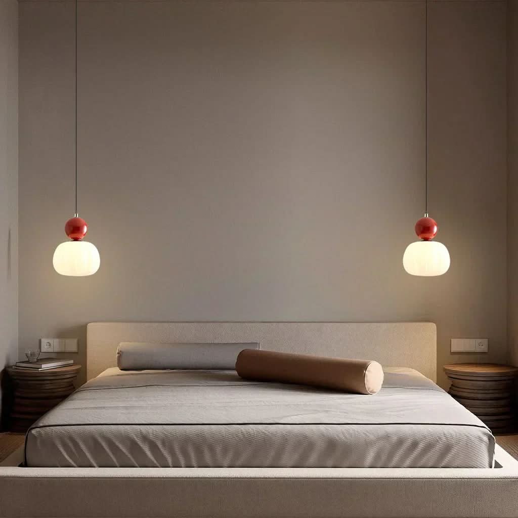 Pendellampe i Art Deco Stil