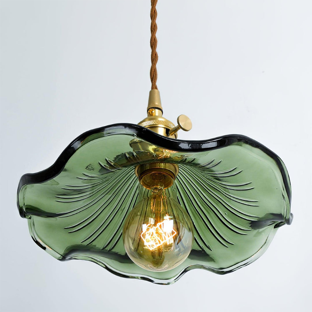 Pendellampe i Hibiscus Blomst Design