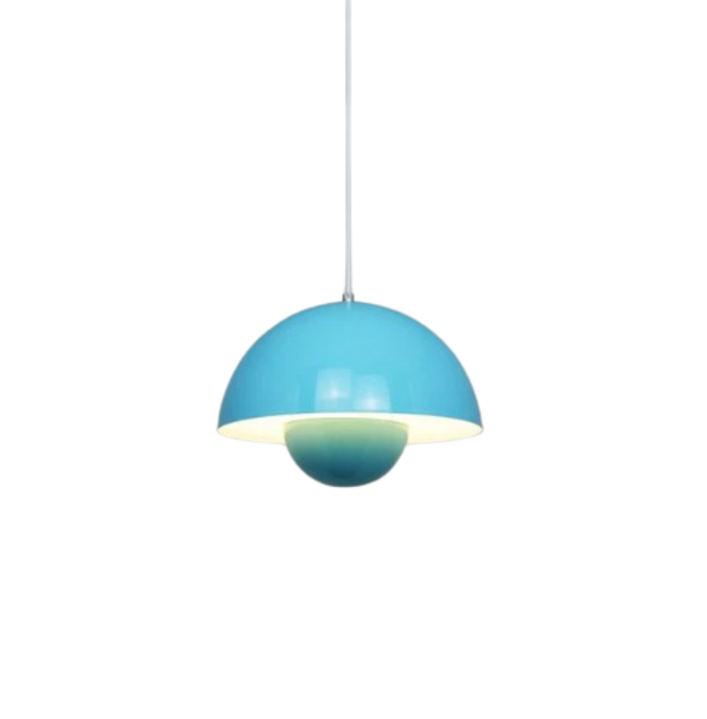 Pendellampe til soveværelse i moderne urtepotte design