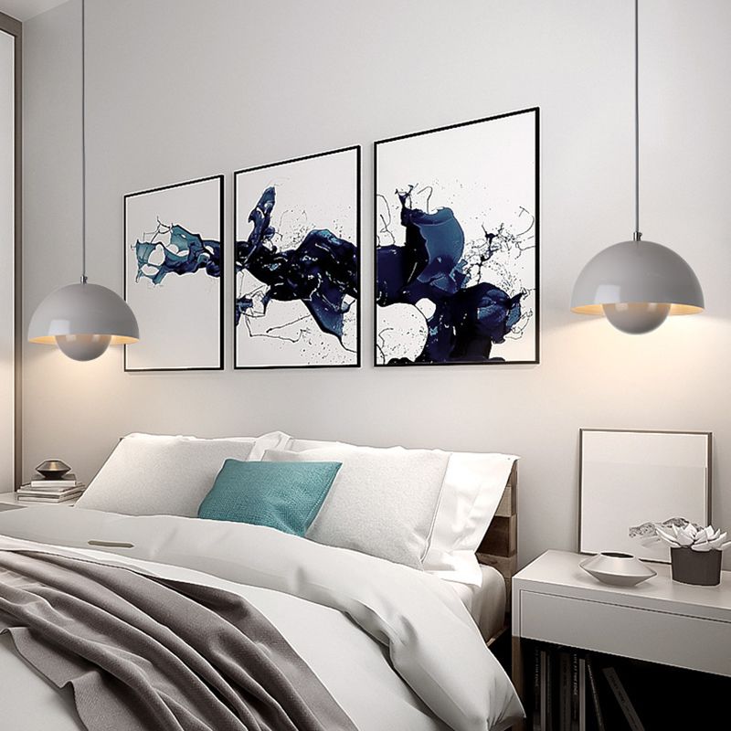 Pendellampe til soveværelse i moderne urtepotte design