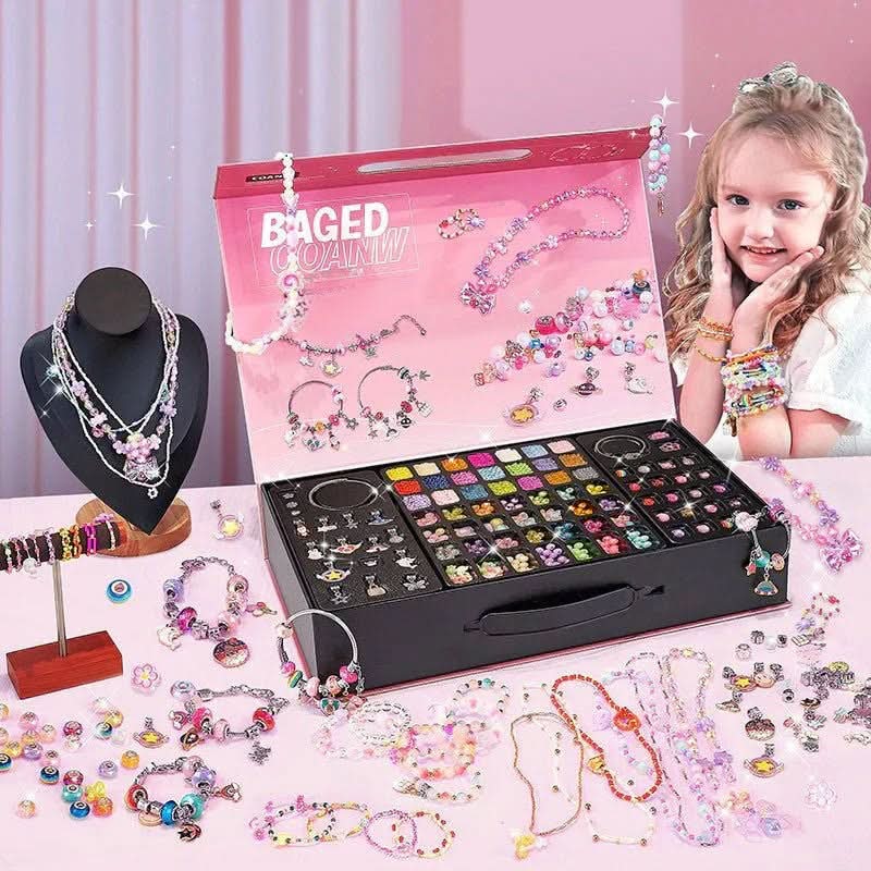Pige Armbåndssæt med Funklende Charms