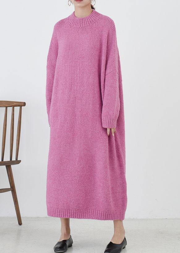 Plus Size O-hals Sweater til Efterårsvejr