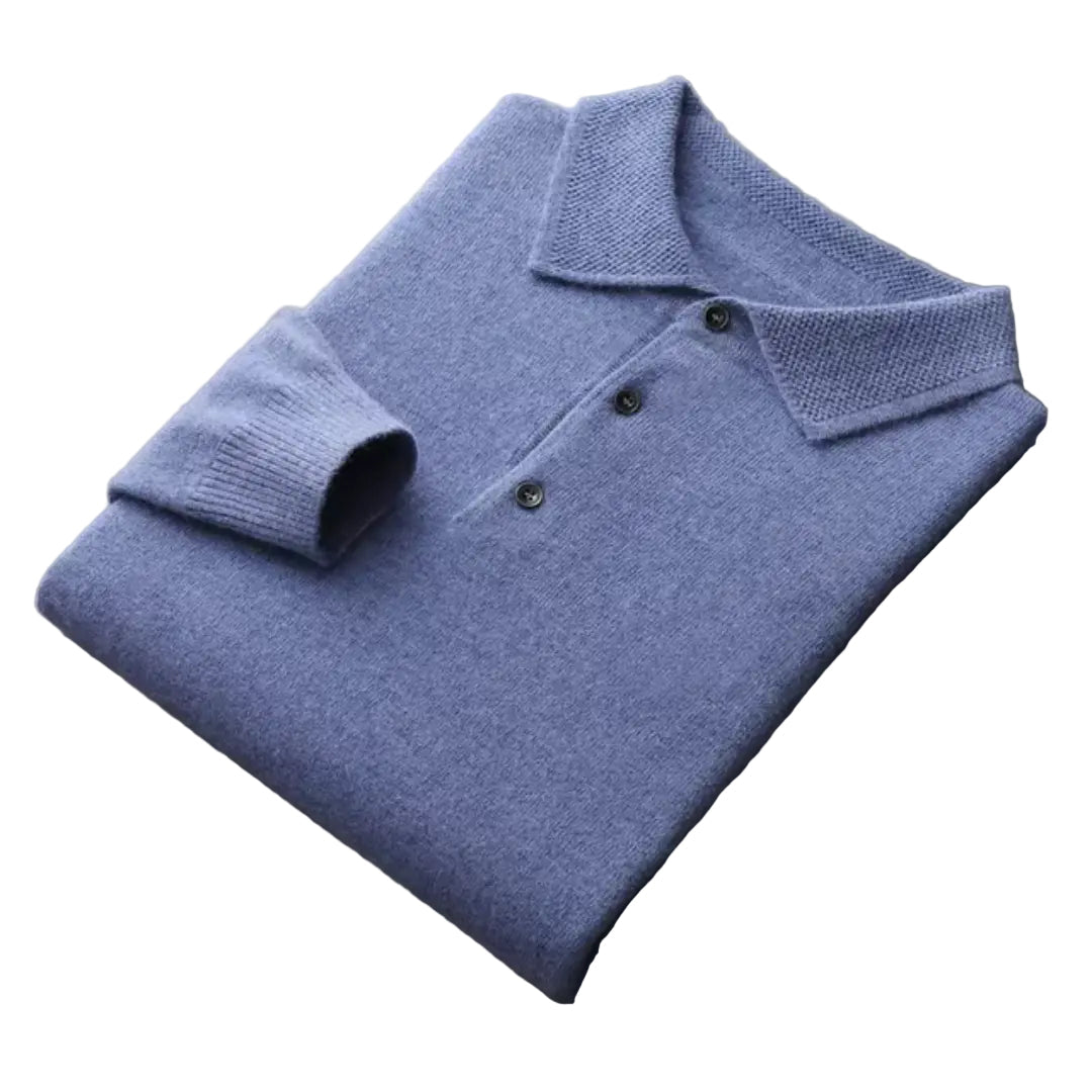 Polo Shirt Til Mænd Klassisk Rund Hals Premium Materiale