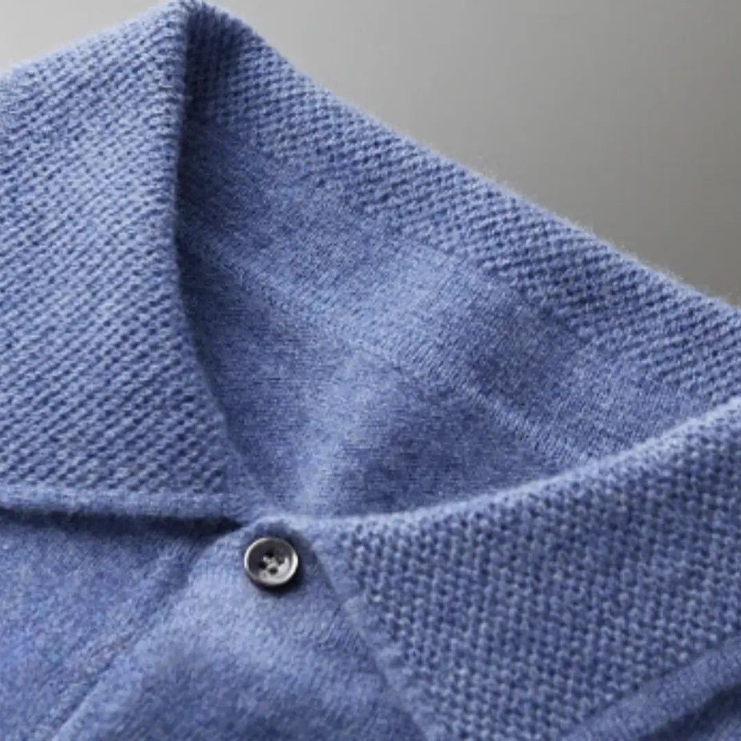 Polo Shirt Til Mænd Klassisk Rund Hals Premium Materiale