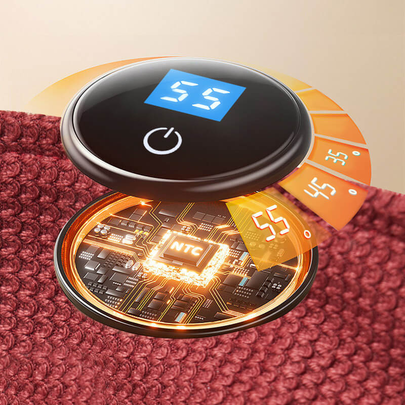 CozyWarm USB Elektrisk Opvarmet Tæppe | Varme lige ved hånden-zarada.dk