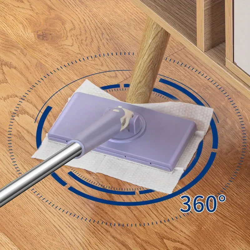 Praktisk Moppe med 360° Rotationshoved til Effektiv Rengøring