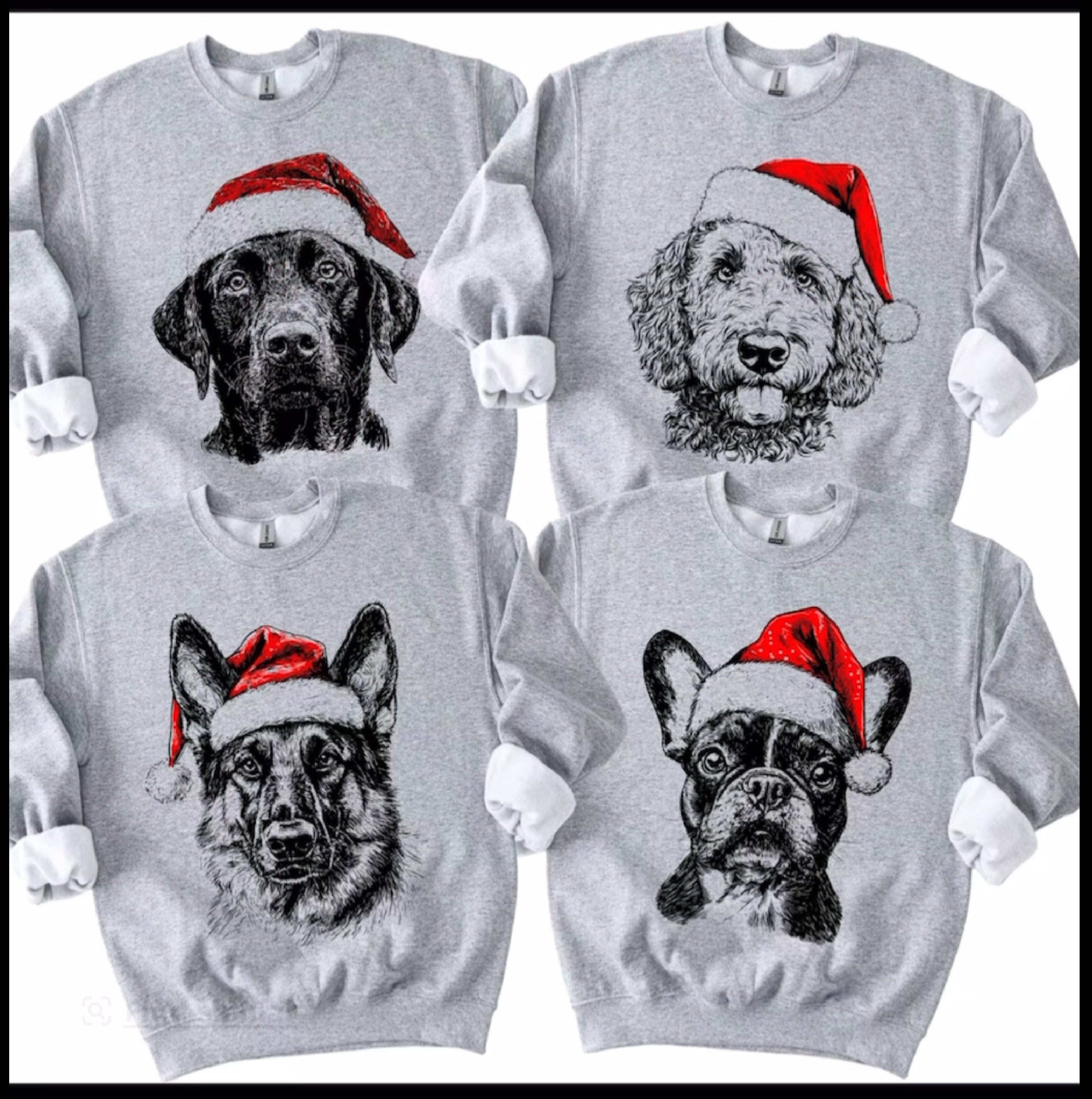 Santa Paws | Komfortabel unik julesweater med din hund