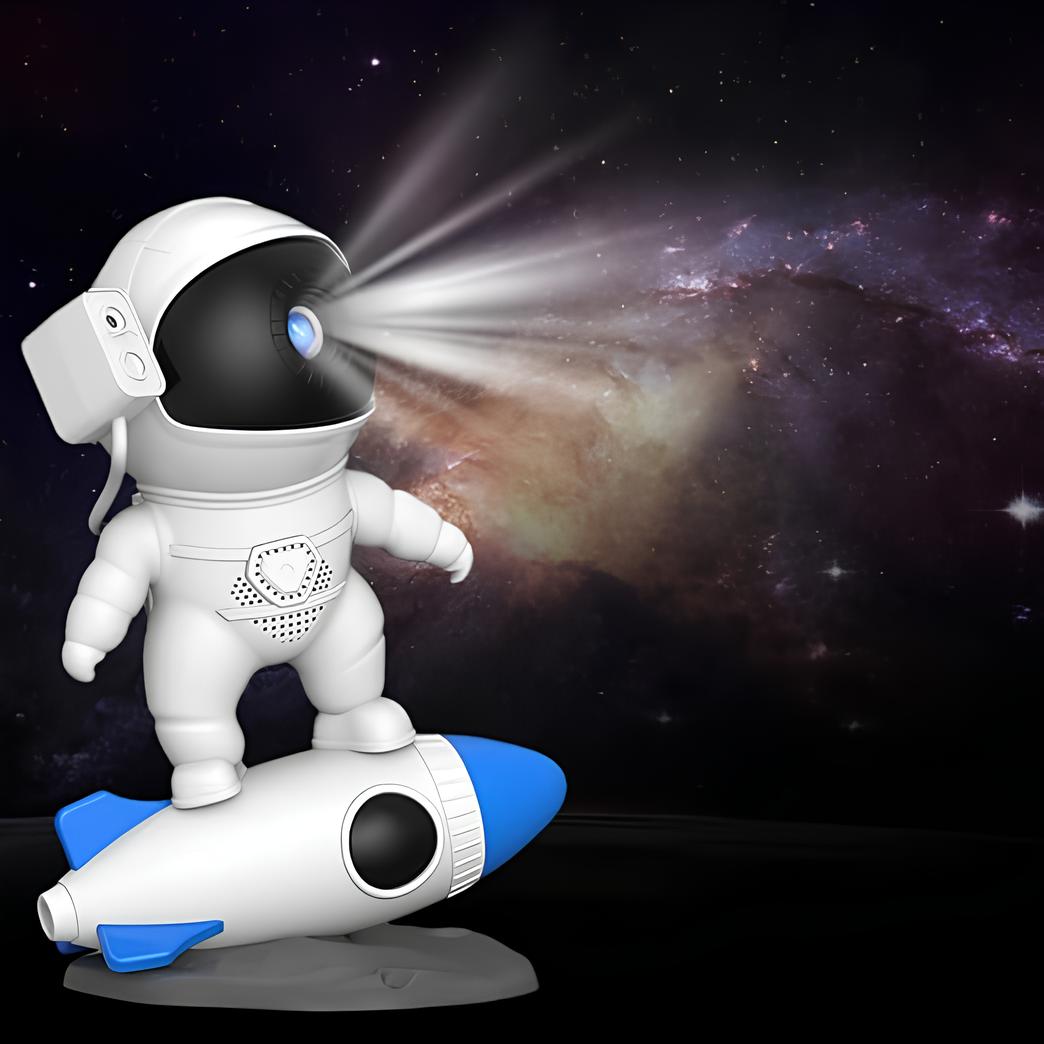 Projektlampe til Astronauter med Galaktisk Design