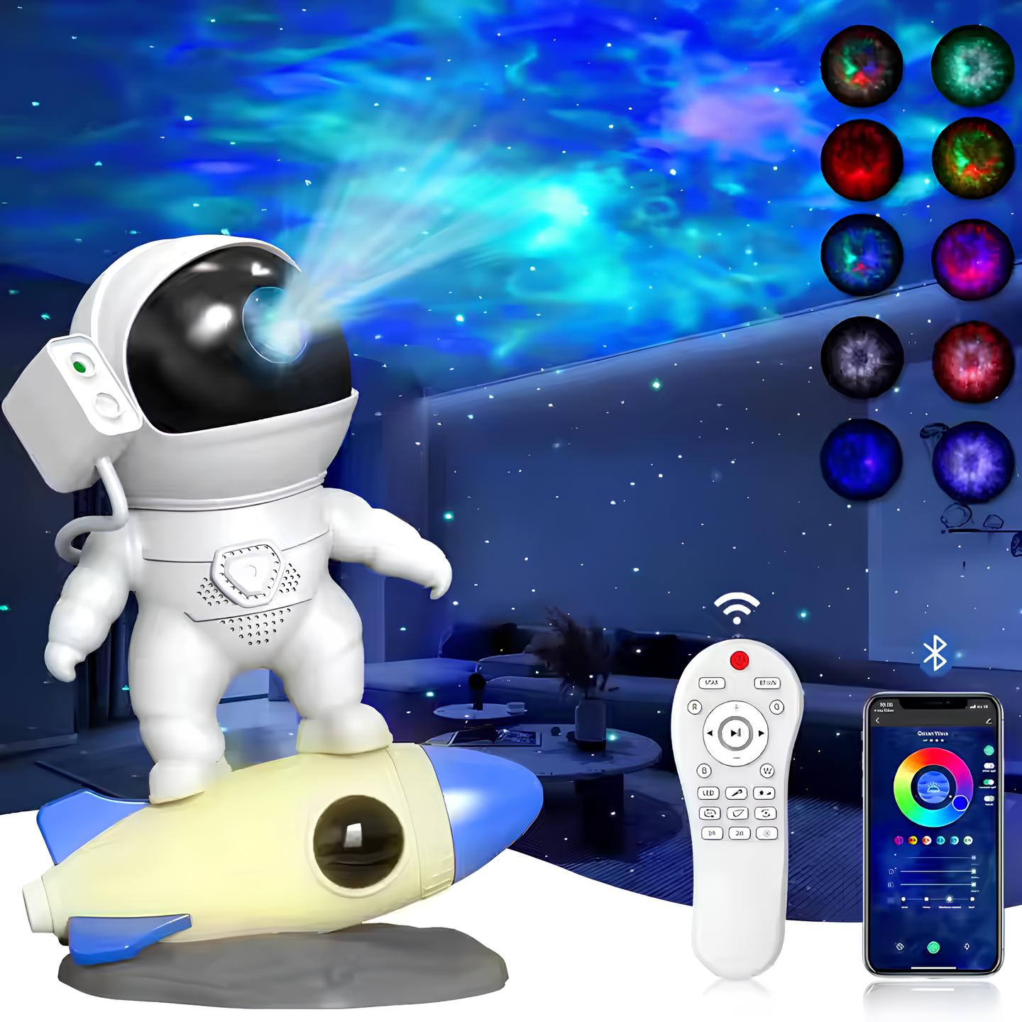 Projektlampe til Astronauter med Galaktisk Design