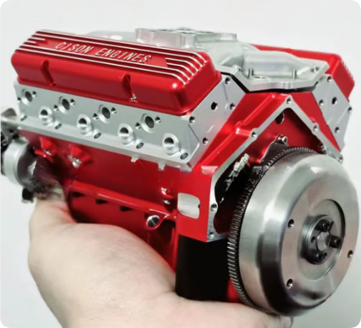🎉Sidste Dag Aktion 50% RABAT 🔥 - Samlefigur af en OHV V8 small-block motor