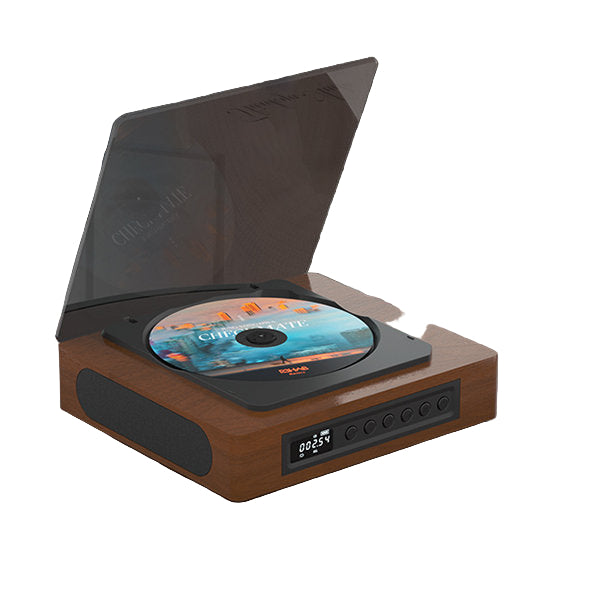 Retro CD-afspiller med Bluetooth og FM-radio