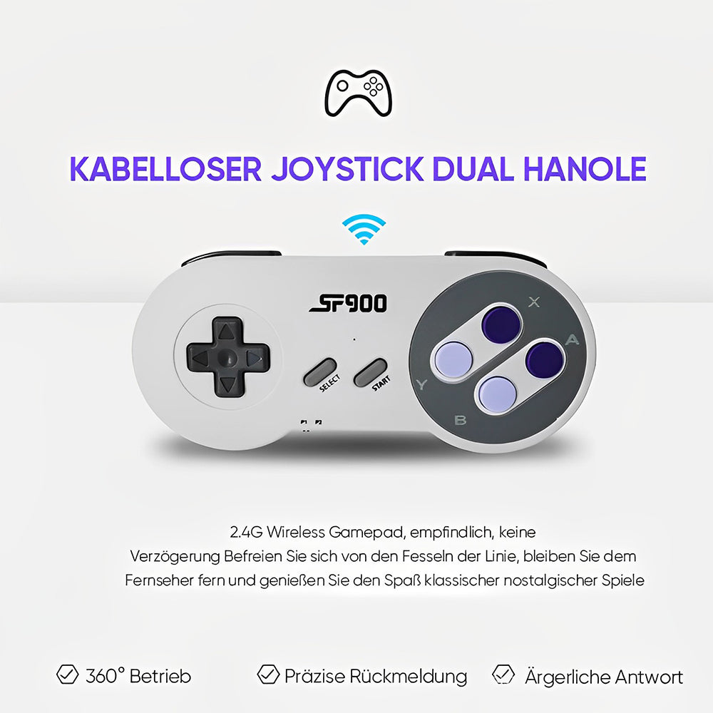 Retro Spillekonsol med 926 Spil til Familieunderholdning