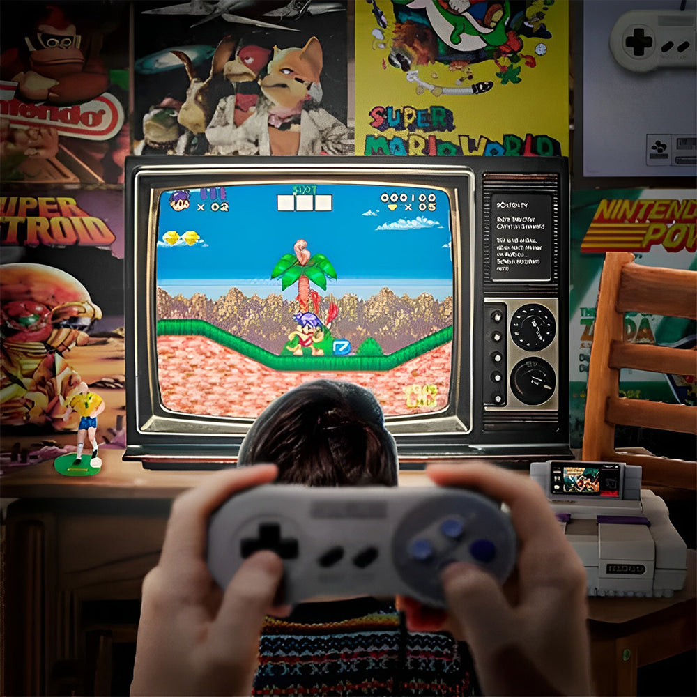 Retro Spillekonsol med 926 Spil til Familieunderholdning
