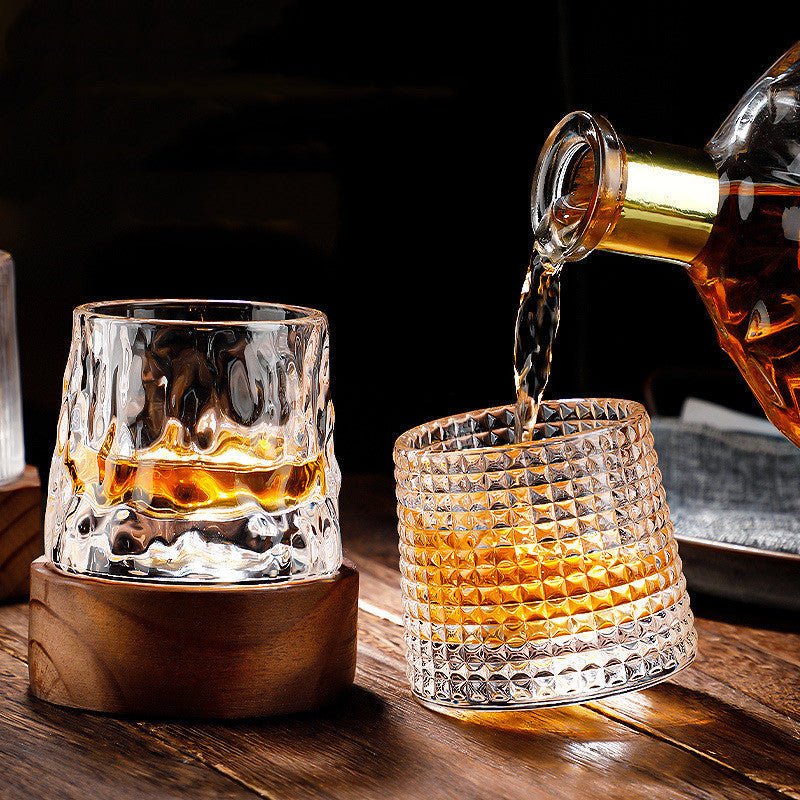 Roterbare Whiskyglas til Stilfuld Nydelse