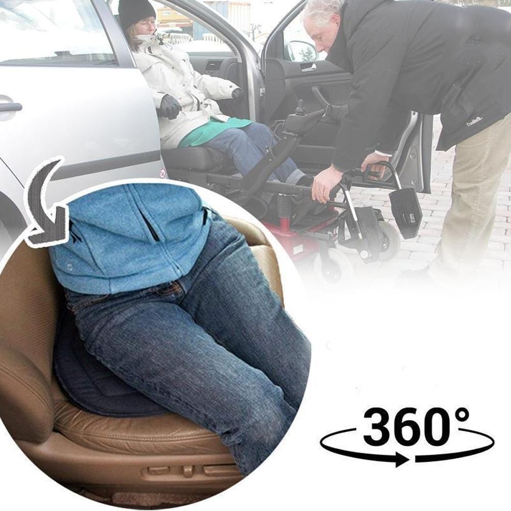 Roterende Sædehynde til Bil og Kontor 360° Funktion