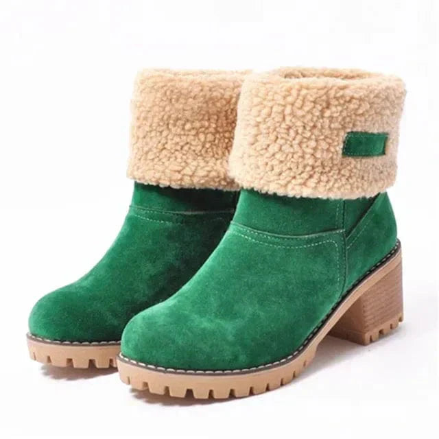 Ella | Mid-Calf Uldstøvler