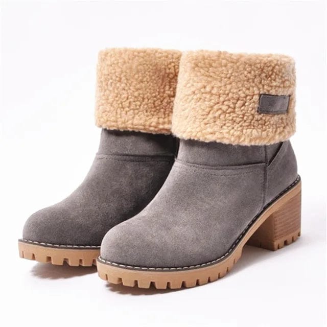 Ella | Mid-Calf Uldstøvler
