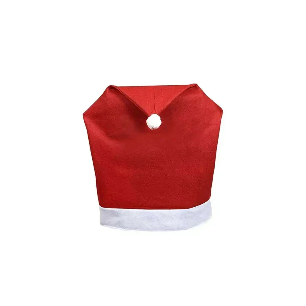 Christmas Chair Covers - Santa Hat for Dining Chairs