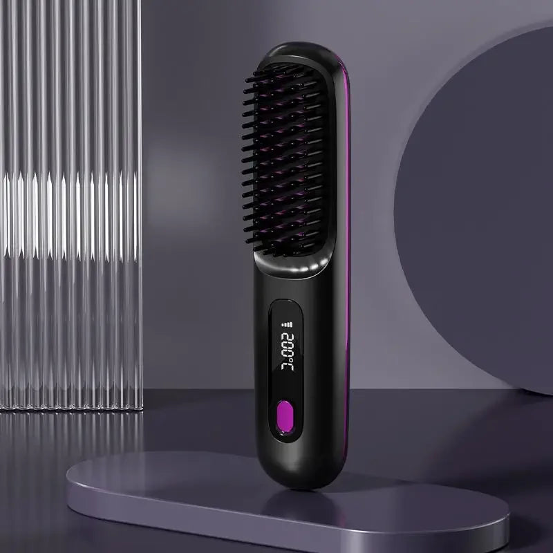 Glissara | Trådløse Hårstylere | USB Opladningsfunktion & LCD Skærm | Keramisk Teknologi & Ioner