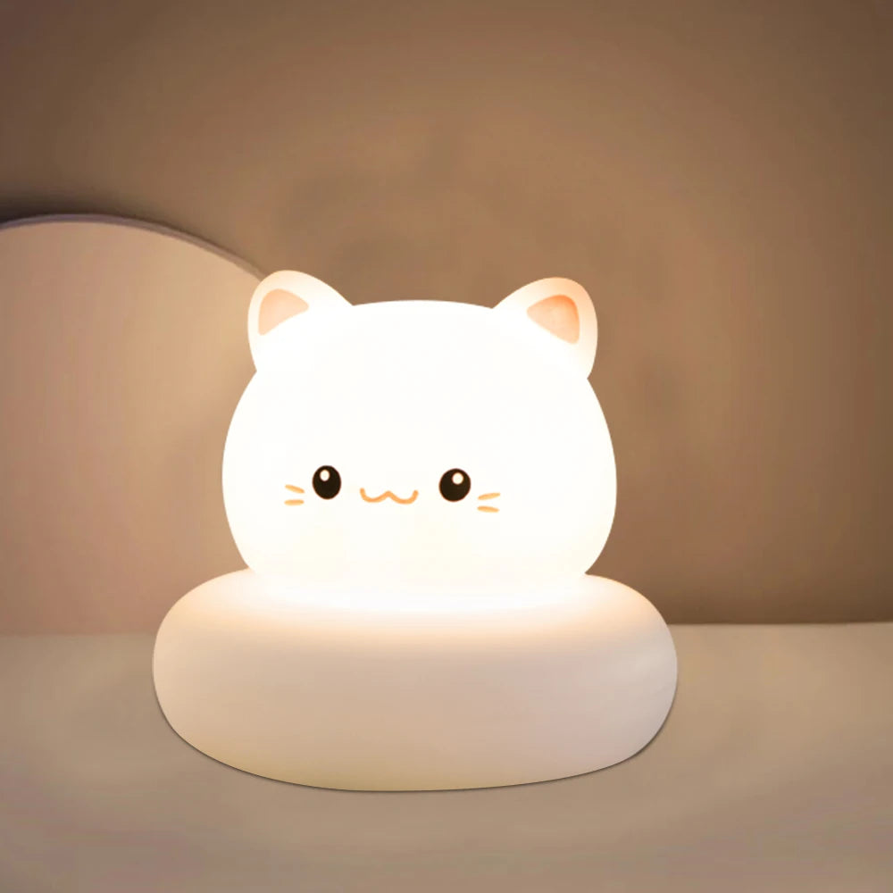 DreamGlow – Genopladeligt LED-natlys til børn med justerbar lysstyrke
