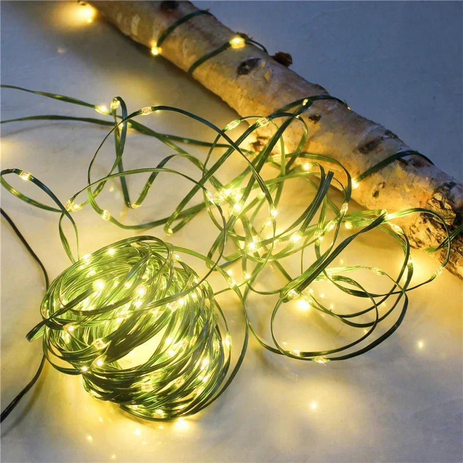 Waterproof LED Christmas Lights for Outdoor Use – Light String for Garden & Terrace