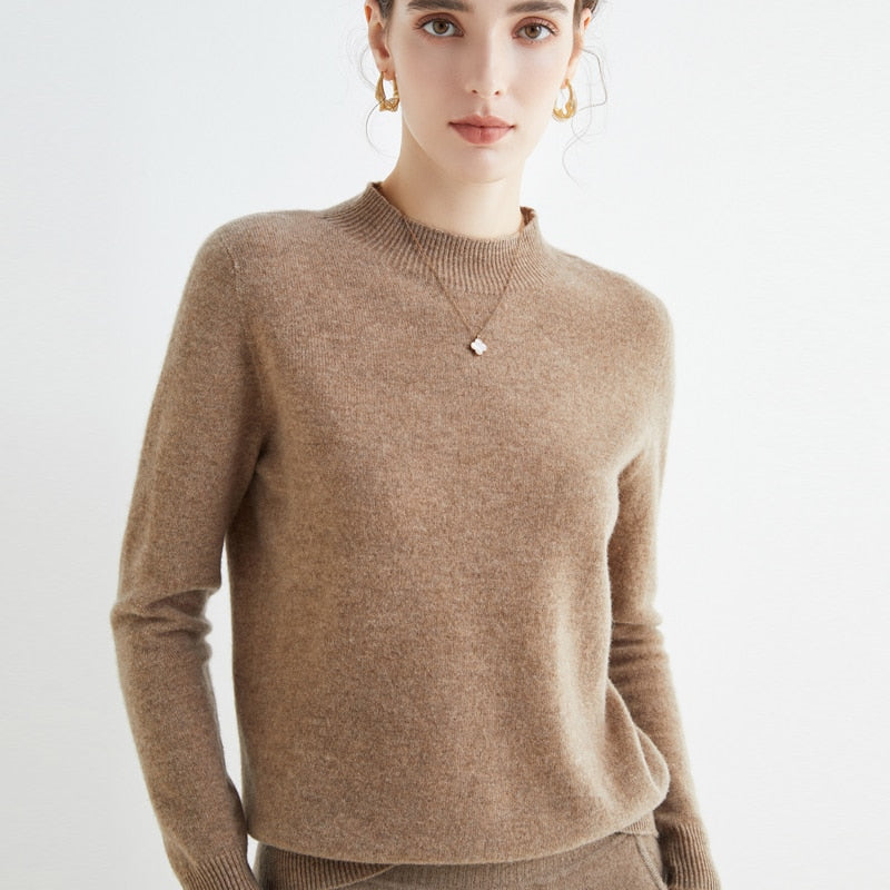 Cashmere SilkeTråd Sweater | Let premium pullover til kvinder, egnet til alle årstider