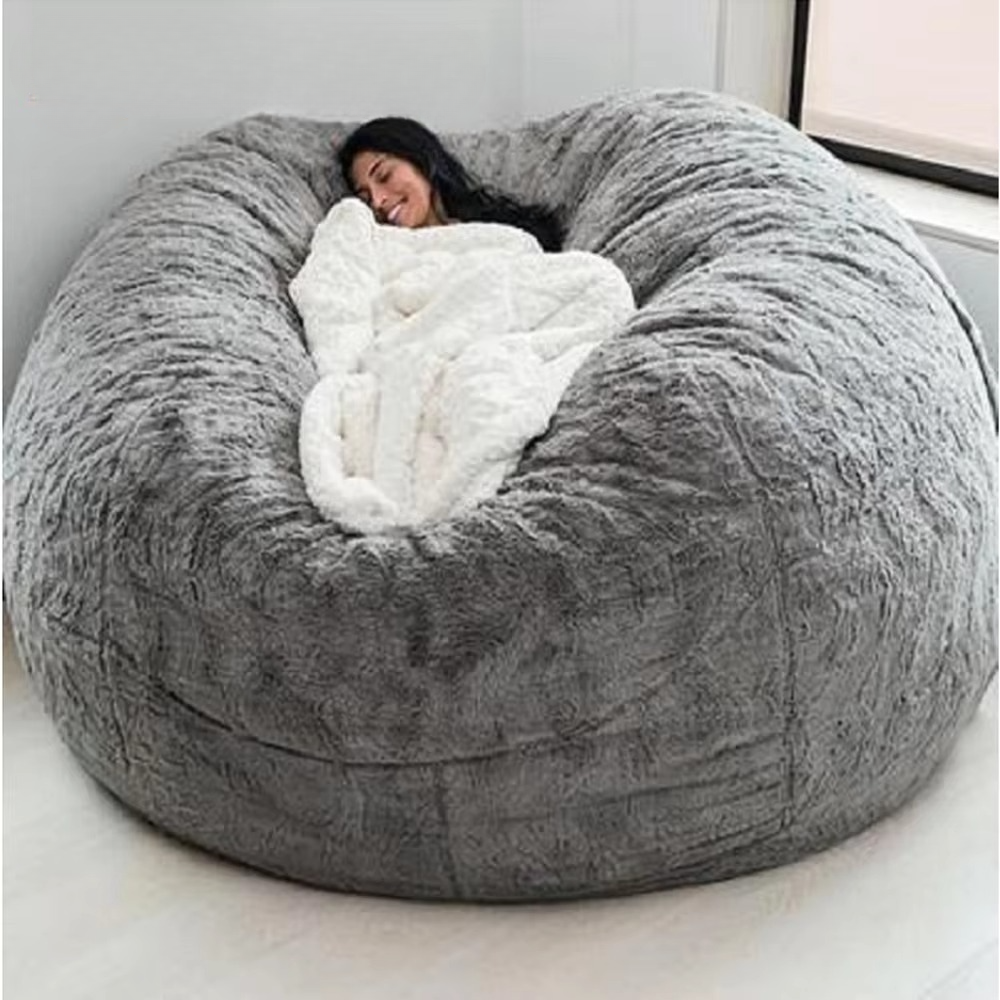 Sækkestol Betræk 5 Fod Fluffy Design