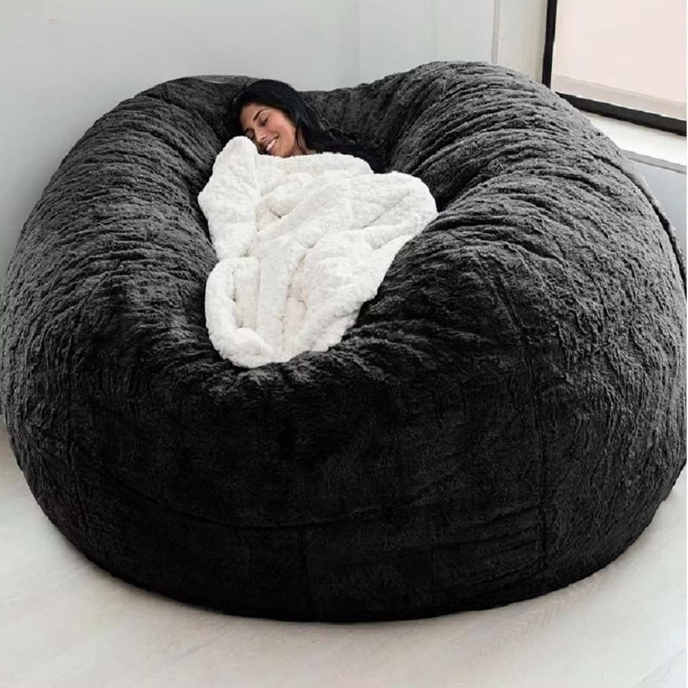 Sækkestol Betræk 5 Fod Fluffy Design