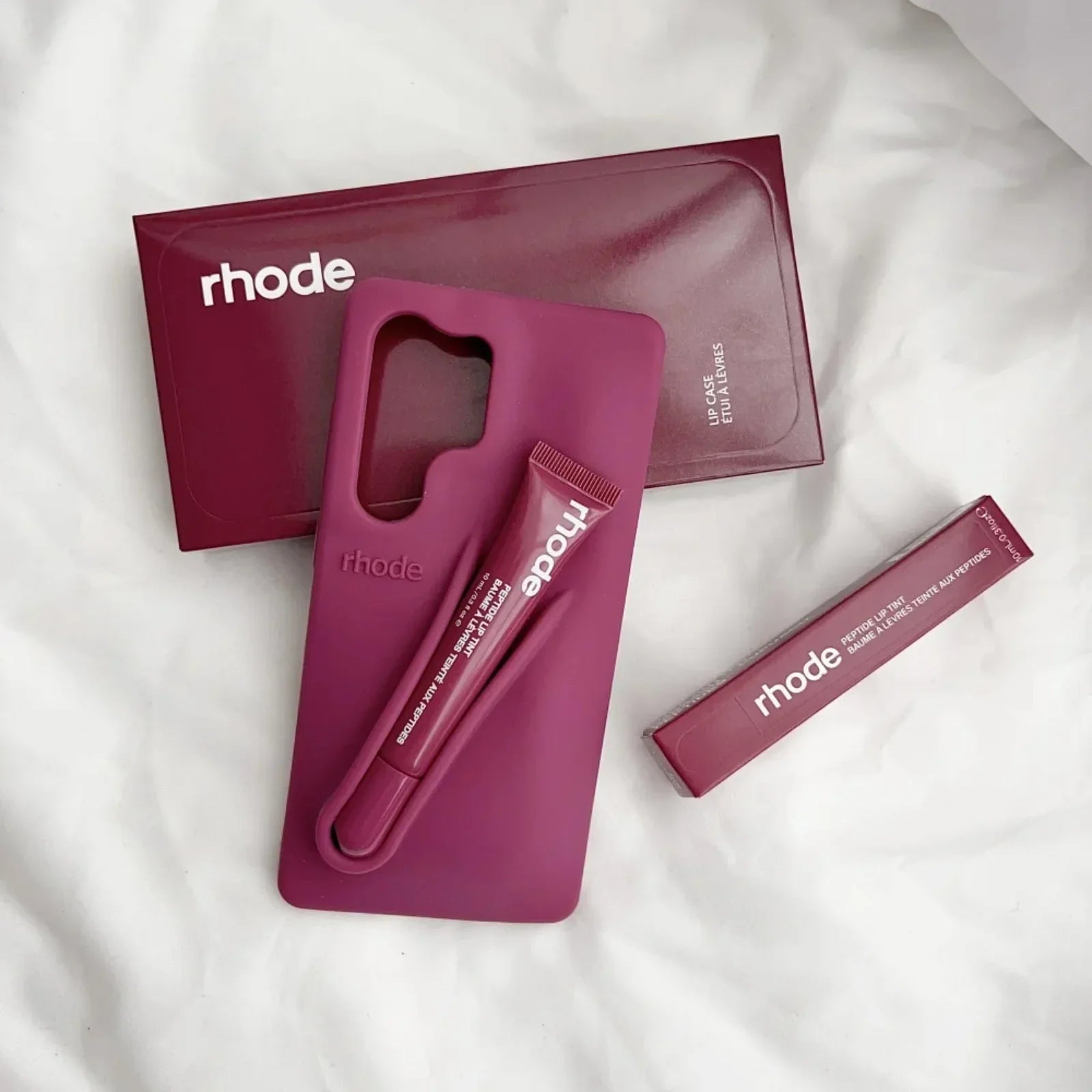 Samsung Galaxy S25, S24, S23 Ultra, A17, A35, A56, A26 Cover med Lipgloss Sæt