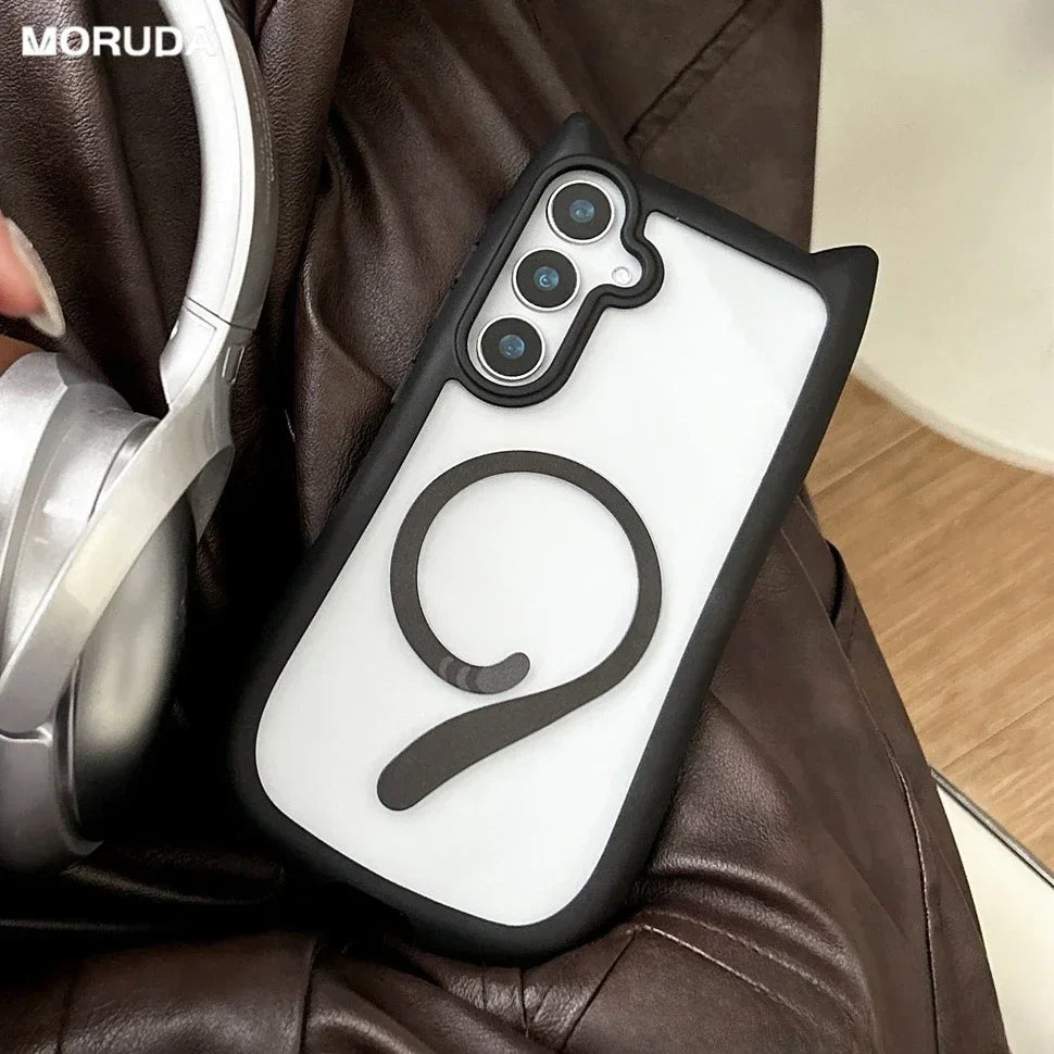 Samsung GalaxyS23, S25, S25 Plus Cat Ear Case