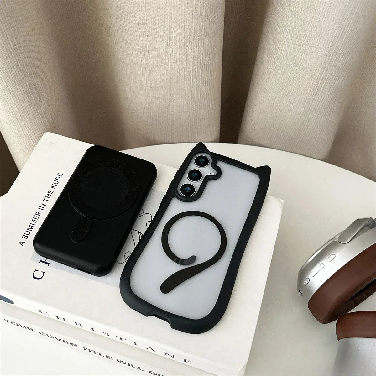 Samsung GalaxyS23, S25, S25 Plus Cat Ear Case