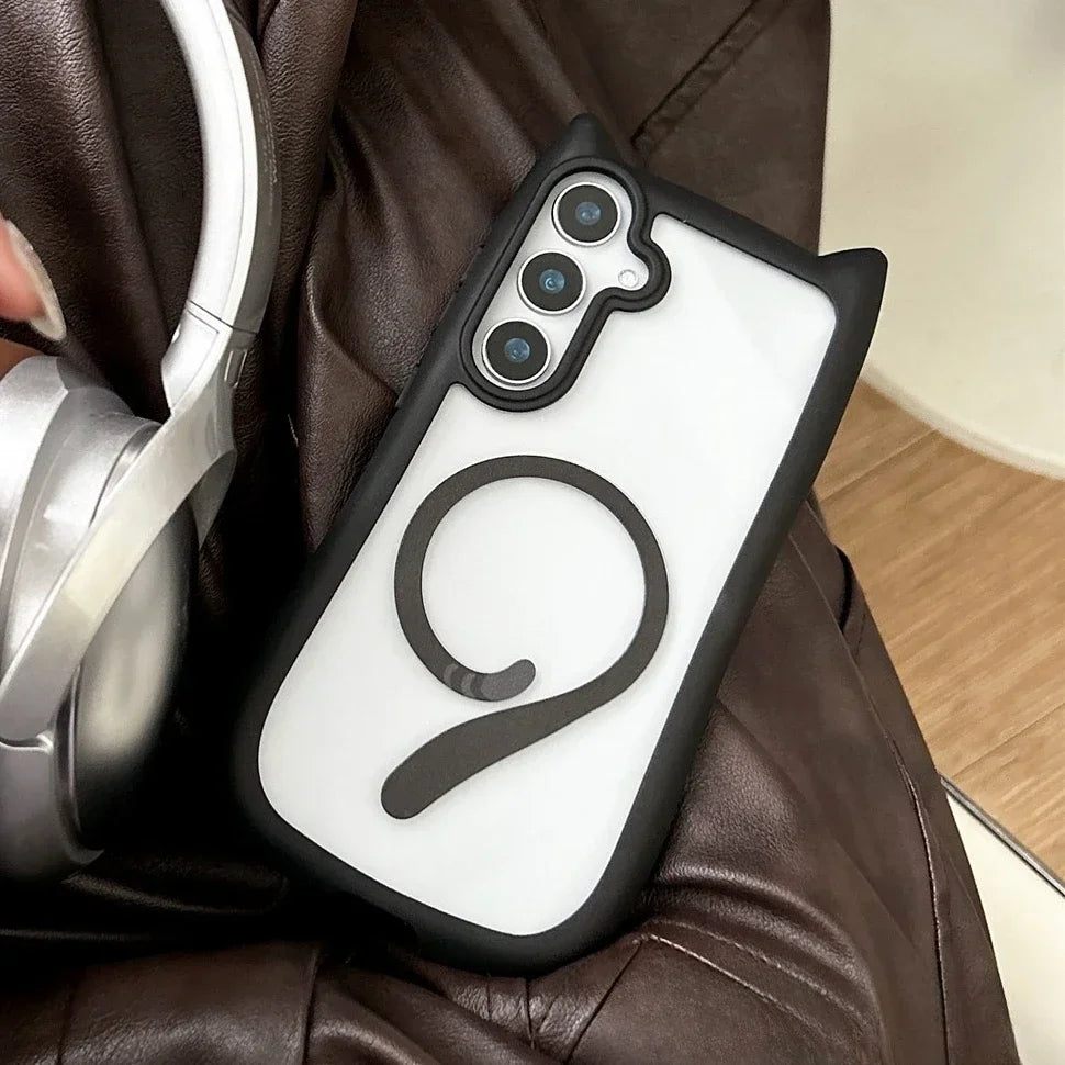 Samsung GalaxyS23, S25, S25 Plus Cat Ear Case