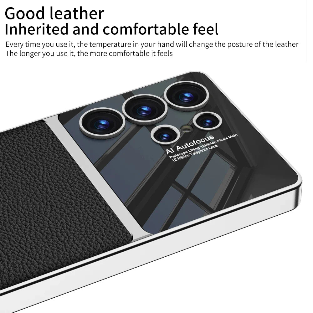Samsung Galaxy S24 S25 Ultra Taske Luksuriøs Beskyttelse