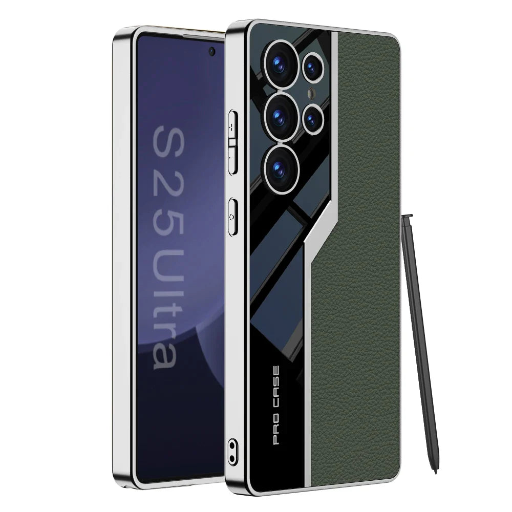 Samsung Galaxy S24 S25 Ultra Taske Luksuriøs Beskyttelse