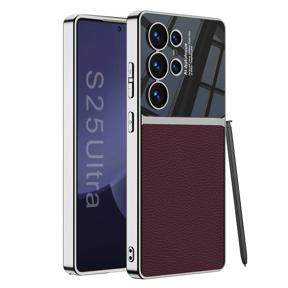 Samsung Galaxy S24 S25 Ultra Taske Luksuriøs Beskyttelse