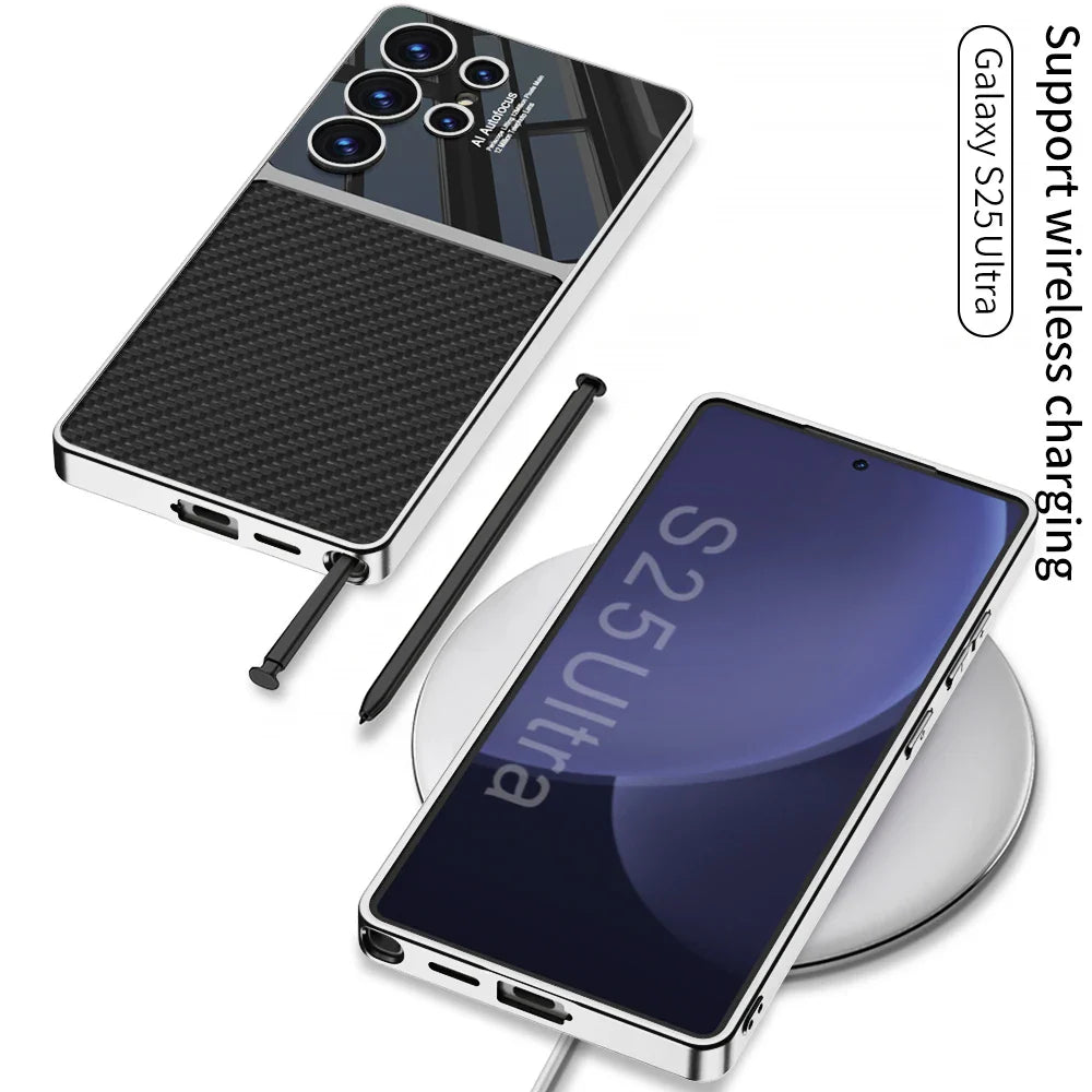 Samsung Galaxy S24 S25 Ultra Taske Luksuriøs Beskyttelse
