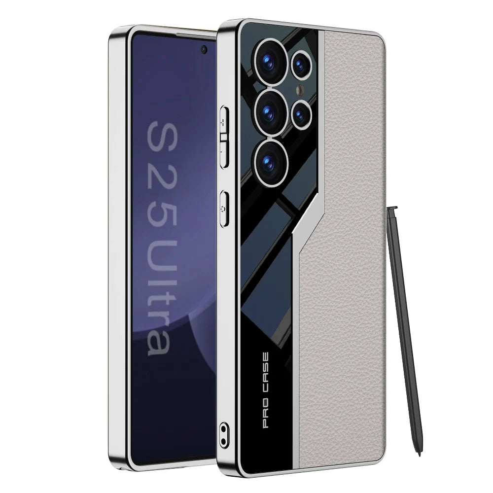 Samsung Galaxy S24 S25 Ultra Taske Luksuriøs Beskyttelse