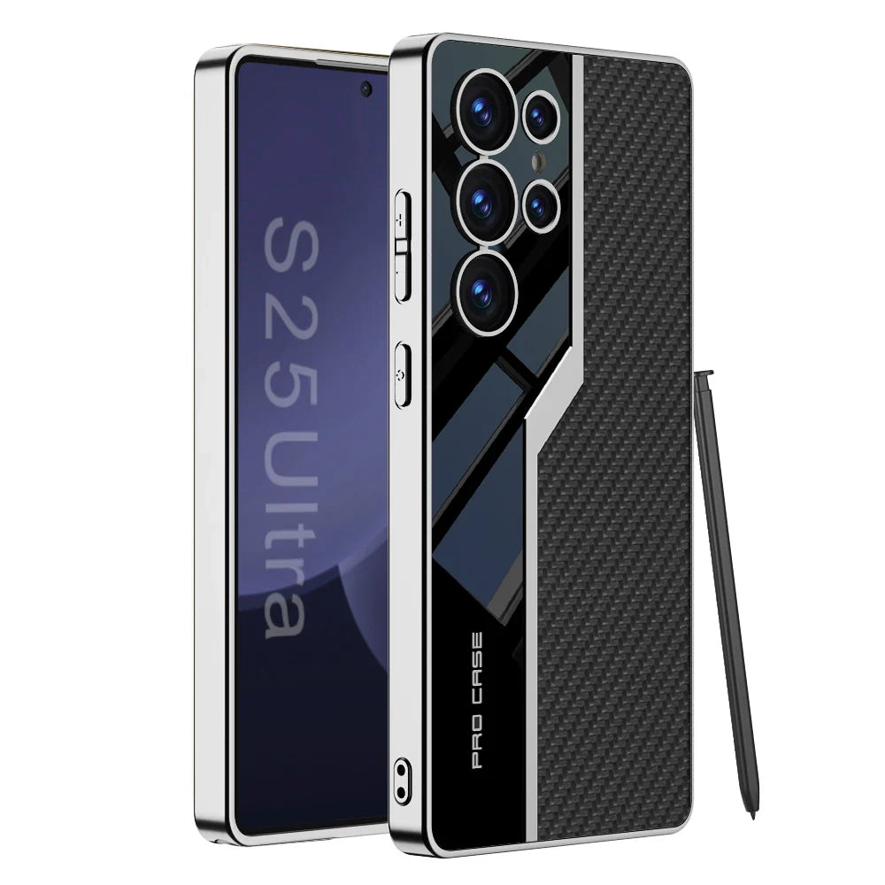 Samsung Galaxy S24 S25 Ultra Taske Luksuriøs Beskyttelse