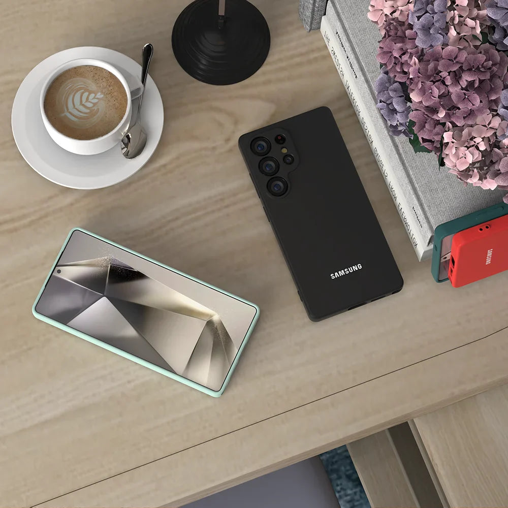 Samsung S25Ultra Etui Blødt Design Ultratyndt