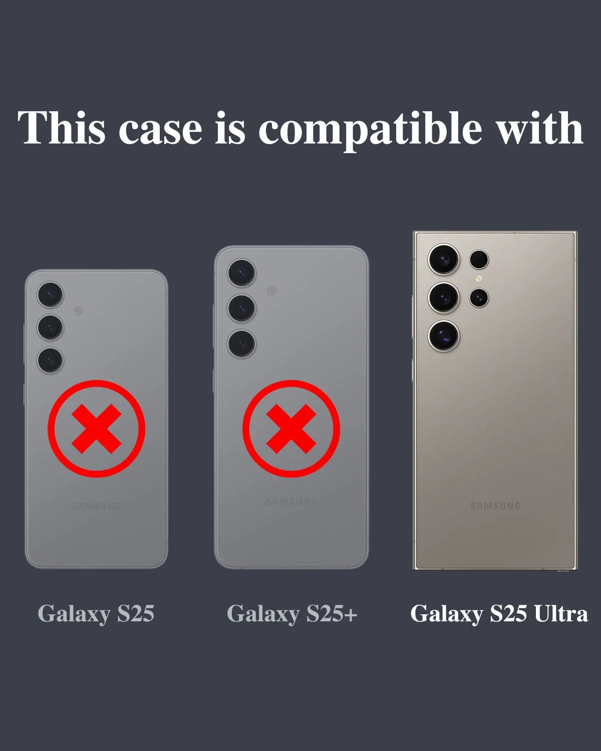 Samsung S25 Ultra 360° Drejebeslag Med Moderne Design