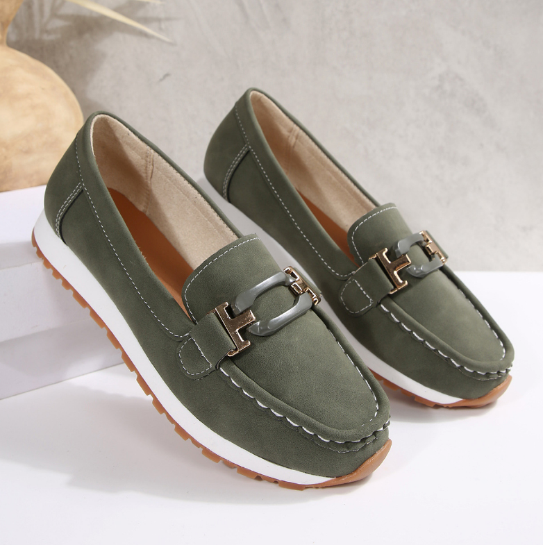 Emelia - Luksus Kæde Loafers