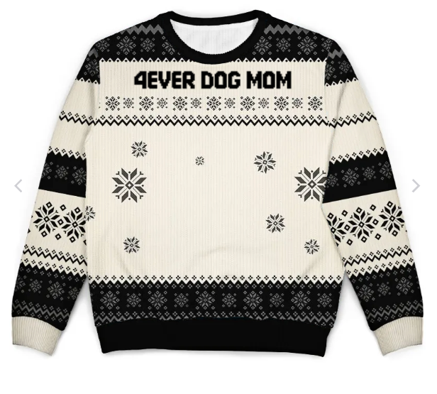 SweaterCraze Juletrøje | Personliggjort strikket klassisk trøje-zarada.dk