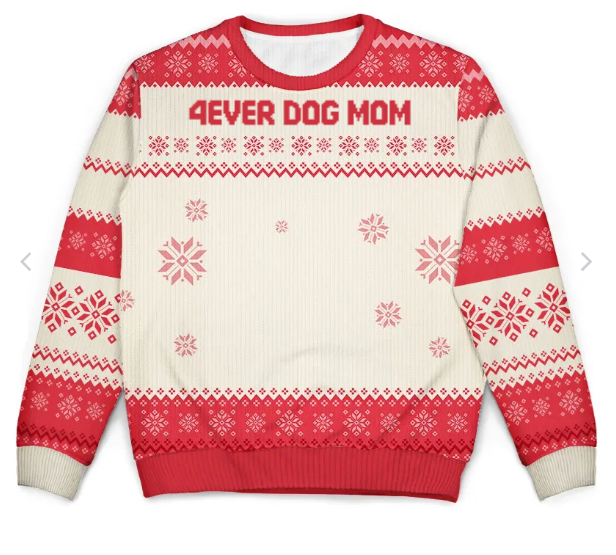 SweaterCraze Juletrøje | Personliggjort strikket klassisk trøje-zarada.dk