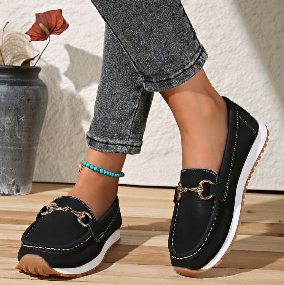Elodie - Flade Spænde Loafers