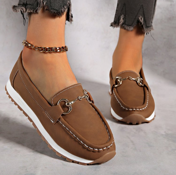 Elodie - Flade Spænde Loafers