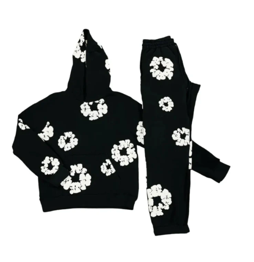 Afslappet Sportssæt med Blomster – Eliana