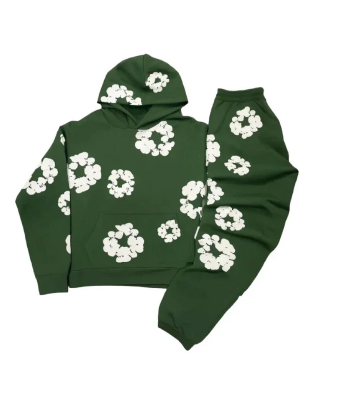 Afslappet Sportssæt med Blomster – Eliana