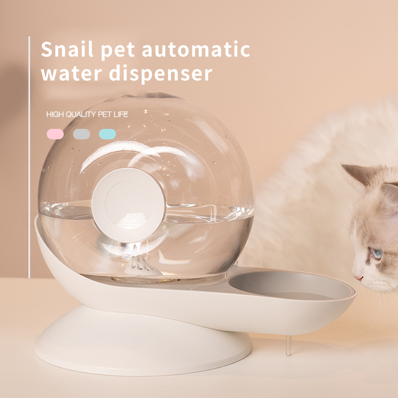 AquaPoes Fontæne – Automatisk Drikkefontæne til Katte og Hunde med RVS Reservoir