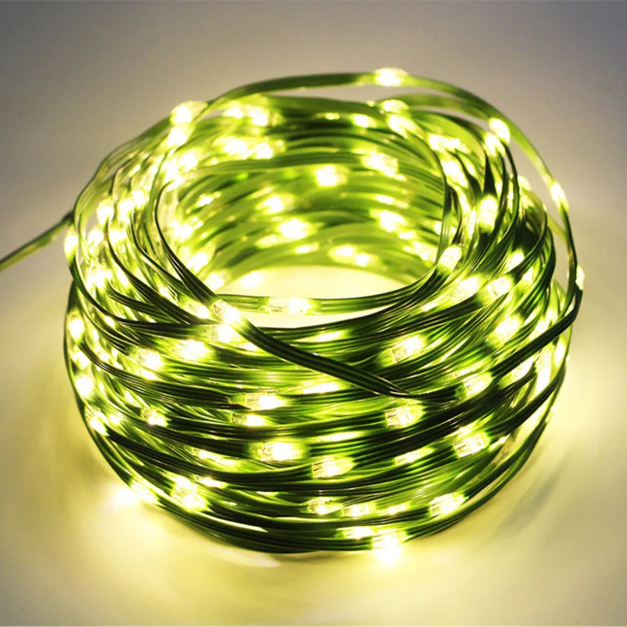 Waterproof LED Christmas Lights for Outdoor Use – Light String for Garden & Terrace