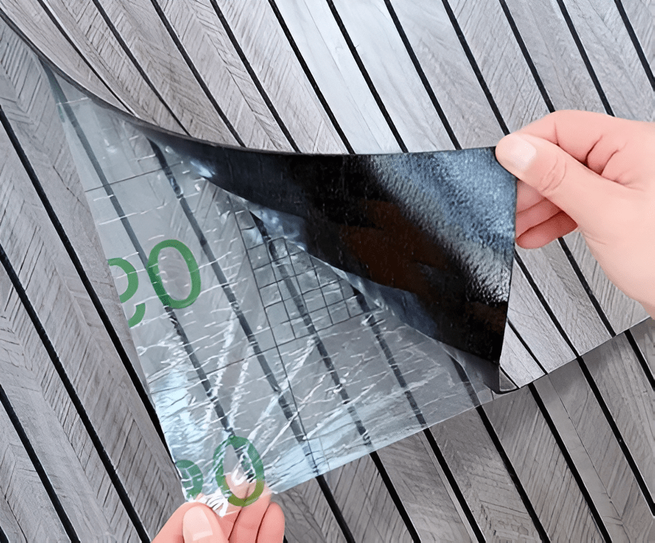 Selvklæbende Træpaneler til Vægdesign